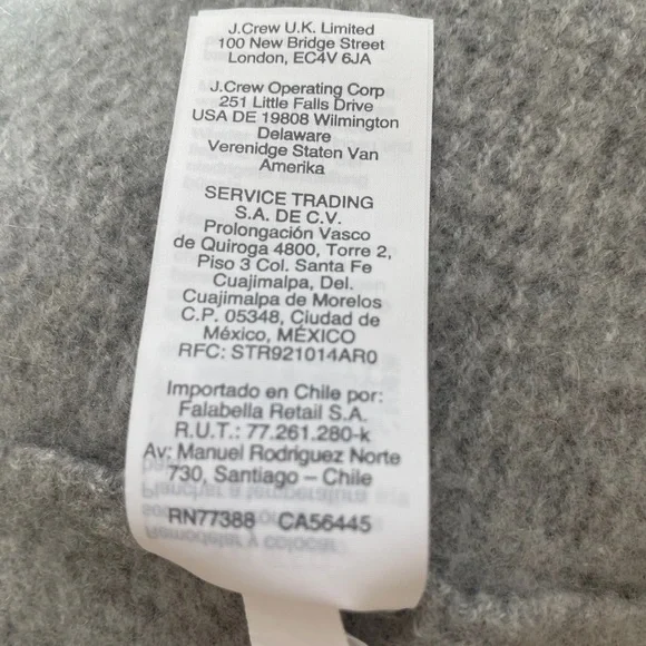 100% Cashmere J. Crew Waffle-Knit Cardigan - Picture 7 of 8